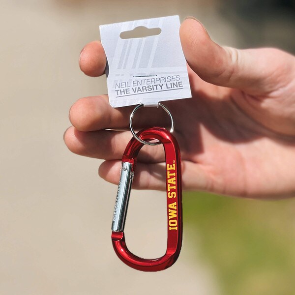 Iowa State Carabiner Keychain